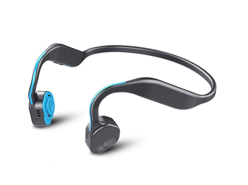 Bone Conduction Headphones, releases ears to hear surrounding sound, makes running, cycling and other outdoor sports safer.